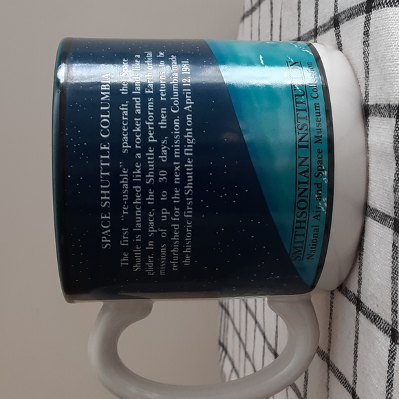 1988 Smithsonian Institution Famous Flights Space Shuttle Columbia Coffee Mug - Picture 3 of 10